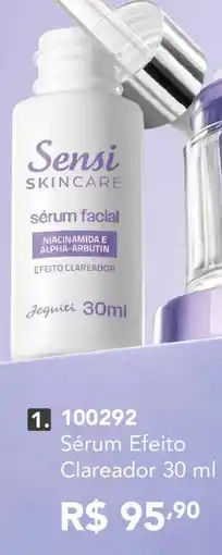 Jequiti Sérum Efeito Clareador oferta
