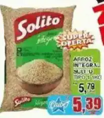 Supermercado Estrela Azul Arroz integral solito oferta