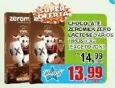 Supermercado Estrela Azul Chocolate zeromilk zero lactose vários oferta