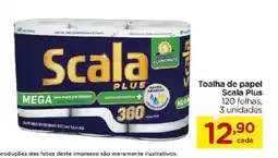 Carrefour Bairro Toalha de papel Scala Plus oferta
