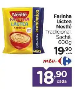 Carrefour Bairro Farinha láctea Nestlé Tradicional, Sachê oferta