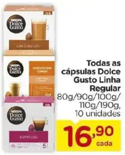 Carrefour Bairro Todas as cápsulas dolce gusto linha regular oferta