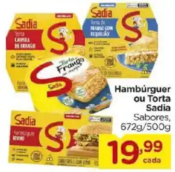 Carrefour Bairro Hambúrguer ou Torta Sadia oferta