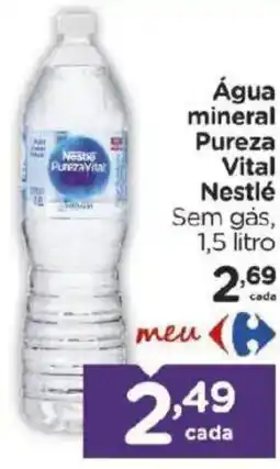 Carrefour Bairro Água mineral Pureza Vital Nestlé oferta