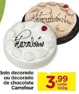 Carrefour Bairro Bolo decorado ou decorado de chocolate oferta