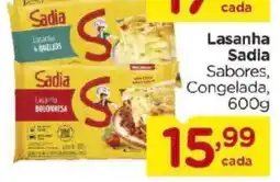 Carrefour Bairro Lasanha sadia sabores, congelada oferta