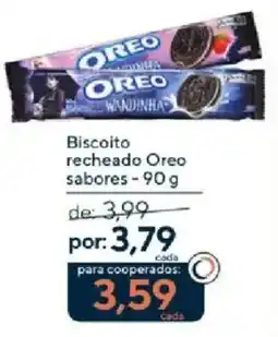 Coop Biscoito recheado Oreo sabores oferta