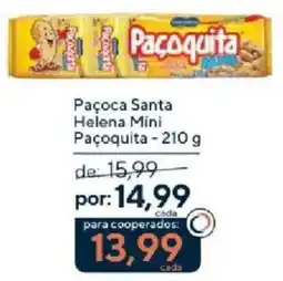 Coop Paçoca santa helena mini paçoquita oferta