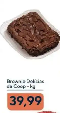 Coop Brownie Delicias da Coop oferta