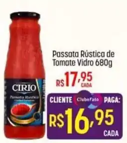 Muffato Passata Rústica de Tomate Vidro oferta