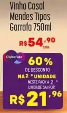 Muffato Vinho Casal Mendes Tipos oferta