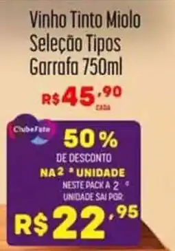 Muffato Vinho tinto miolo seleção tipos garrafa oferta