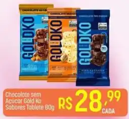 Muffato Chocolate sem açúcar gold ko oferta