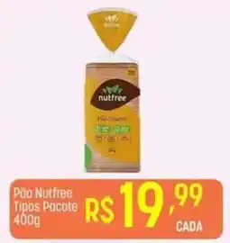 Muffato Pão nutfree tipos pacote oferta