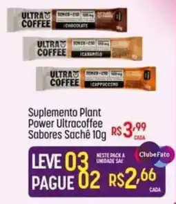 Muffato Suplemento Plant Power Ultracoffee Sabores Sachê oferta