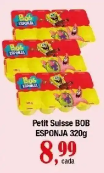 Supermercados Unidos Petit Suisse BOB ESPONJA oferta