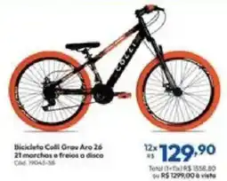 Lojas Becker Bicicleta Colli Grav Aro 26 oferta