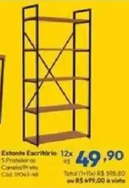 Lojas Becker Estante escritório oferta