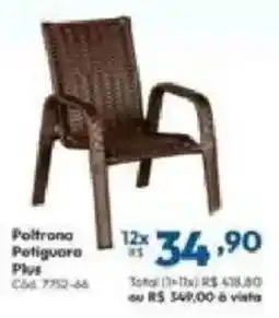 Lojas Becker Poltrona Petiguara Plus oferta