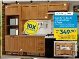 Lojas Becker Cocina Modulada Versalhes Freije 4 Peças oferta
