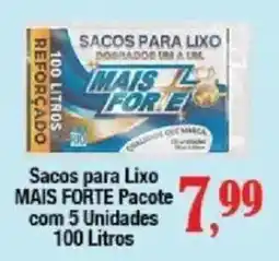 Supermercados Unidos Sacos para Lixo Mais Forte oferta