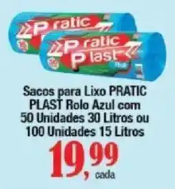 Supermercados Unidos Sacos para Lixo Pratic Plast oferta