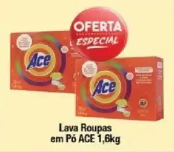 Supermercados Unidos Lava Roupas em Pó ACE oferta