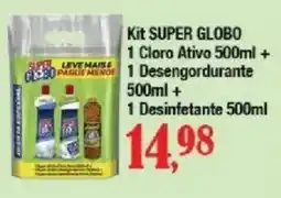 Supermercados Unidos Kit super globo oferta