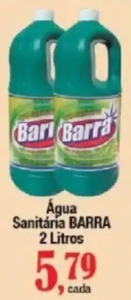 Supermercados Unidos Água Sanitária BARRA oferta