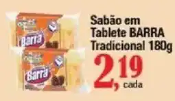 Supermercados Unidos Sabão em tablete barra tradicional oferta