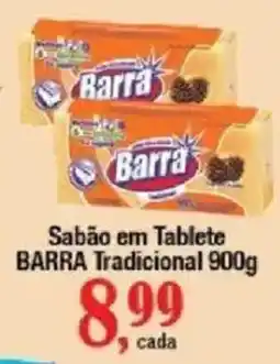 Supermercados Unidos Sabão em Tablete Barrá Tradicional oferta