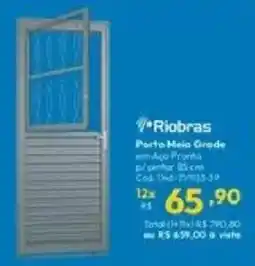 Lojas Becker Porta Meia Grade em Aço Pronto oferta