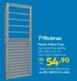 Lojas Becker Porta Vidro Fixo oferta