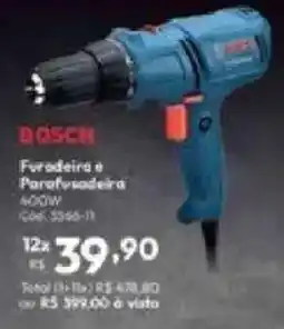 Lojas Becker Furadeira e Parafusadeira oferta