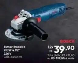 Lojas Becker Esmerilhadeira 710w 4.1/2" oferta