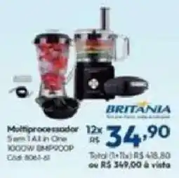 Lojas Becker Multiprocessador 5 em 1 All in One oferta