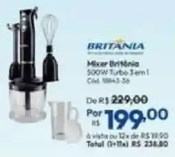 Lojas Becker Mixer britânia oferta