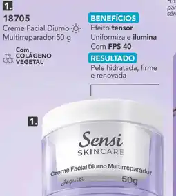 Jequiti Creme facial diurno multirreparador oferta