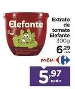 Carrefour Elefante - extrato de tomate oferta