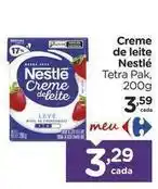 Carrefour Nestlé - creme de leite oferta