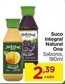 Carrefour Natural one - suco integral oferta