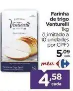 Carrefour Venturelli - farinha de trigo oferta