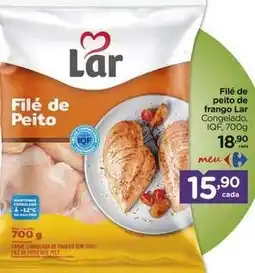 Carrefour Lar - filé de peito de frango oferta