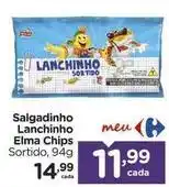 Carrefour Elma chips - salgadinho lanchinho oferta