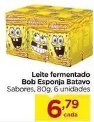 Carrefour Batavo - leite fermentado bob esponja oferta