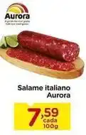 Carrefour Aurora - salame italiano oferta