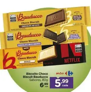 Carrefour Bauducco - biscoito choco biscuit oferta