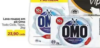 Carrefour Omo - lava-roupas em pó oferta