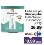 Carrefour Piracanjuba - leite em pó oferta