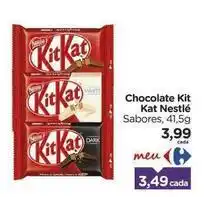 Carrefour Nestlé - chocolate kit kat oferta